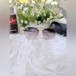 Ray~Bans gold with purple gradient lens💜💜